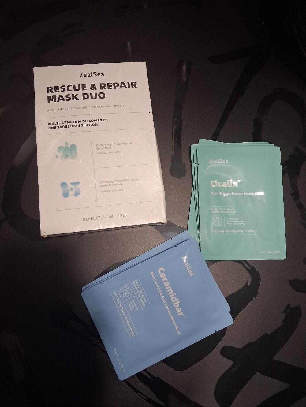 Rescue & Repair Mask Duo – Blue & Teal Sheet Masks